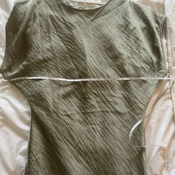 Abercrombie & Fitch Sage Green Maxi Dress - Picture 4 of 6